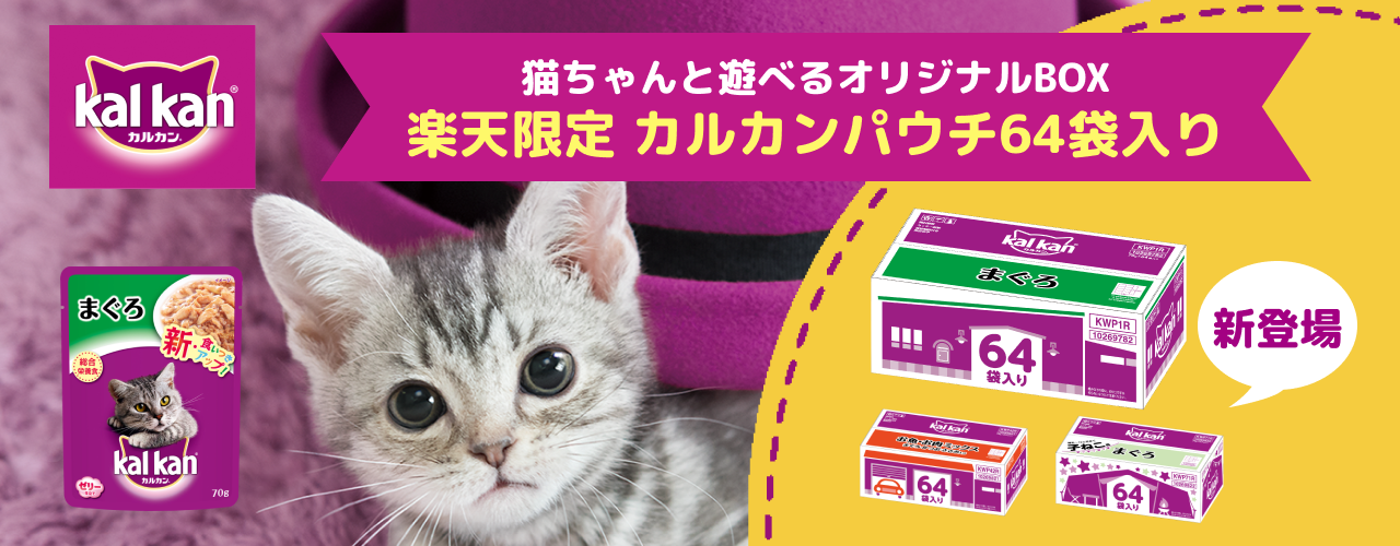 猫ちゃんと遊べる楽天限定オリジナルBOX
